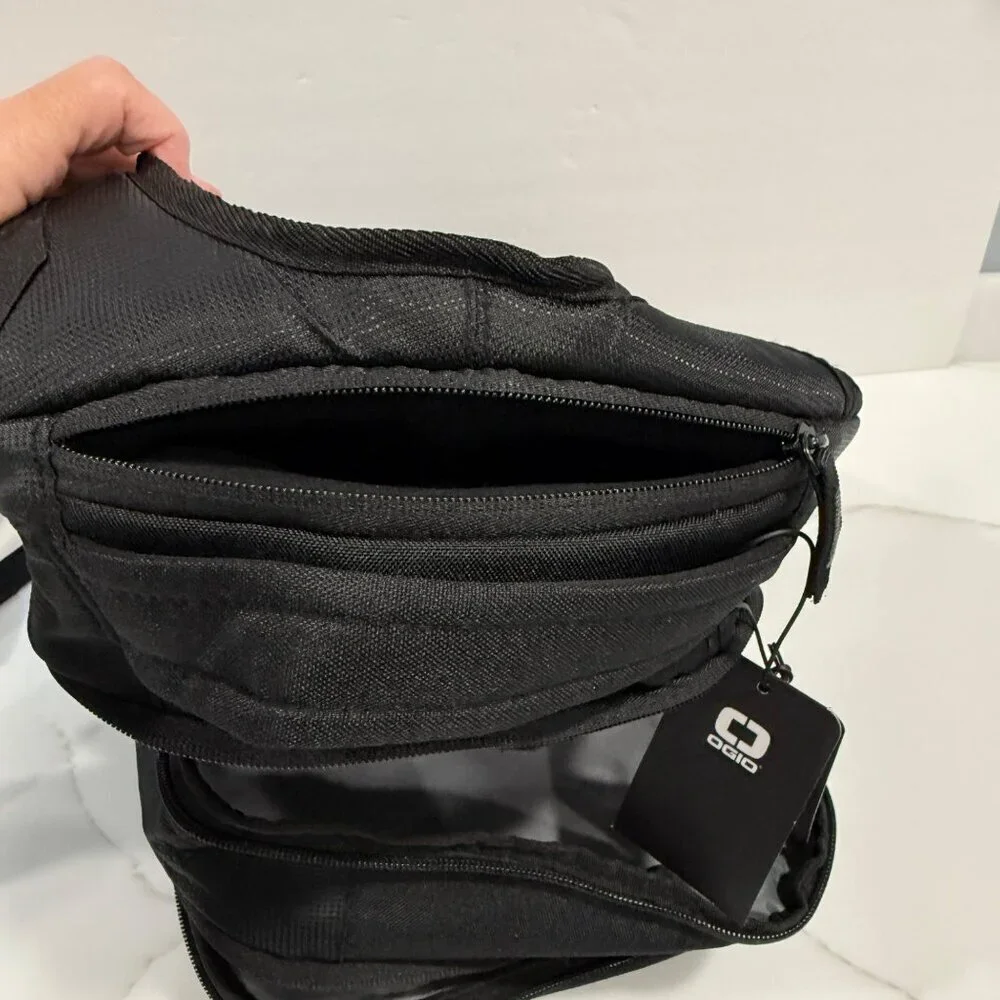 OGIO Calloway Laptop Backpack Padded Black Dollar Tree Travel Work School‎ NEW